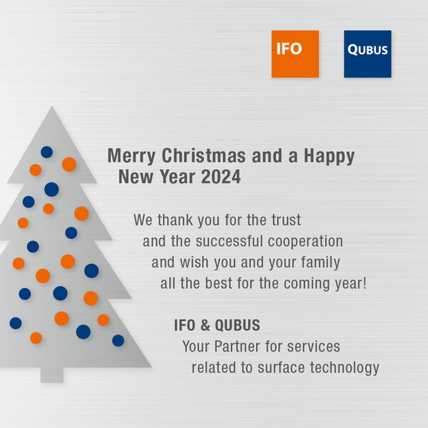 IFO und QUBUS wünschen Frohe Weihnachten
