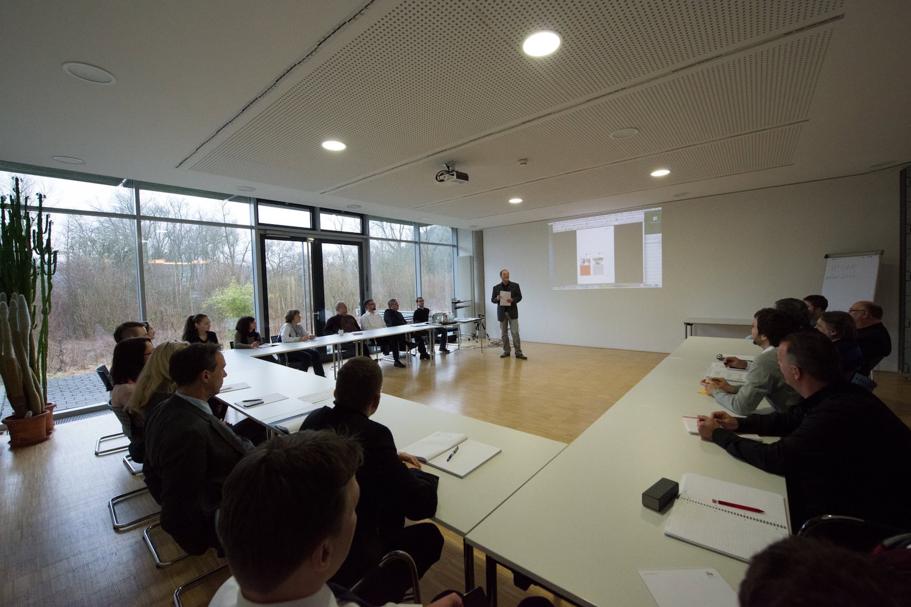 Seminar im Schulungsraum